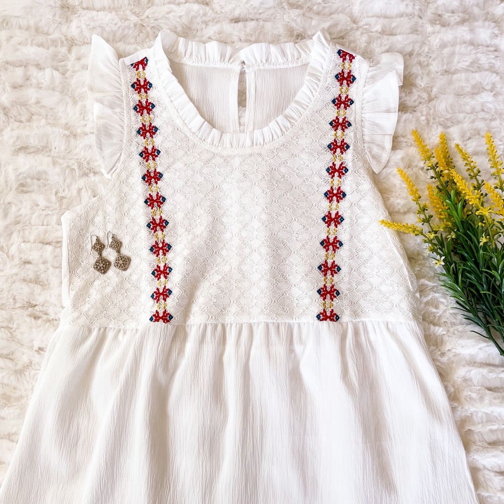 Cap Sleeve Crochet Top